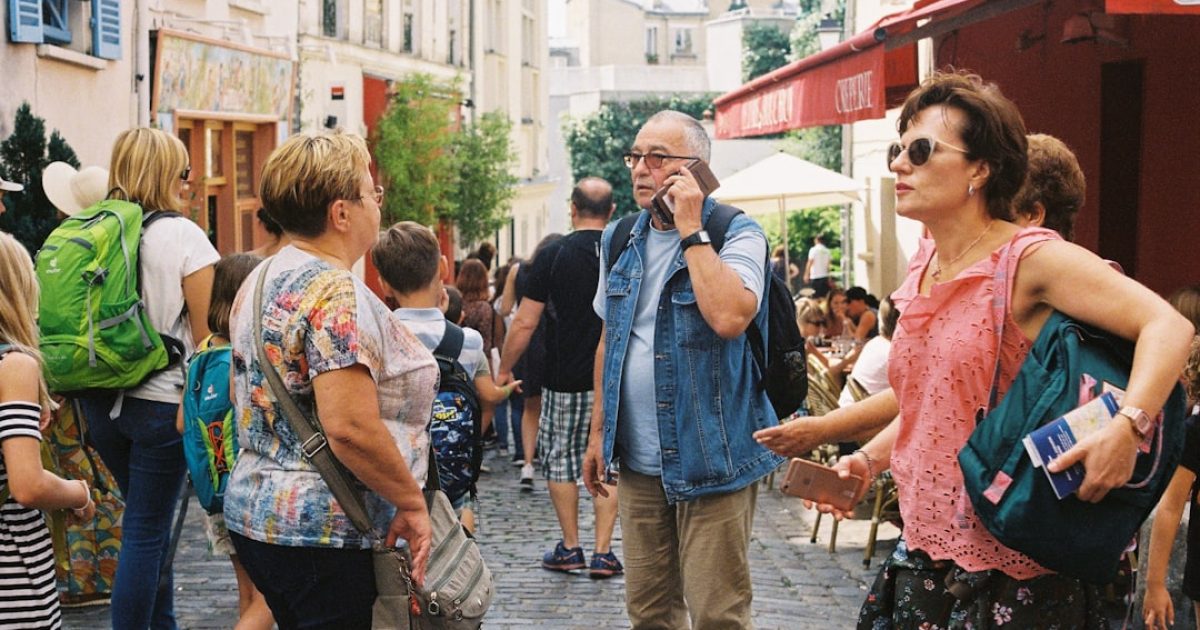 A local tour guide at a destination