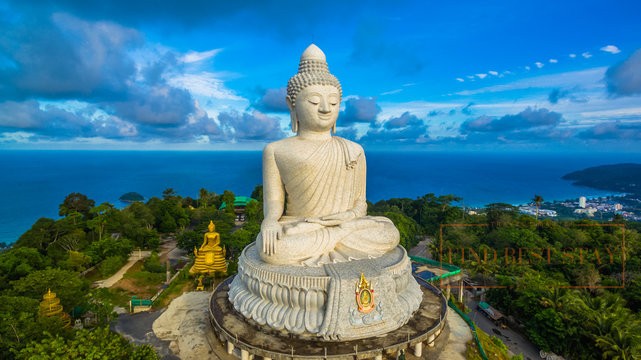 big buddha phuket thailand famous viewpoint and temple